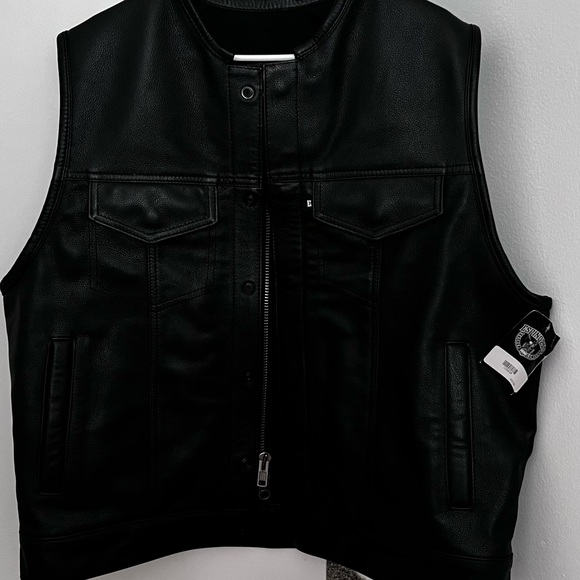 Expinoza’s leather vest XL - Picture 1 of 6